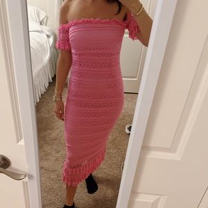 Likely Milaro Off-the-Shoulder Dress; Size 4